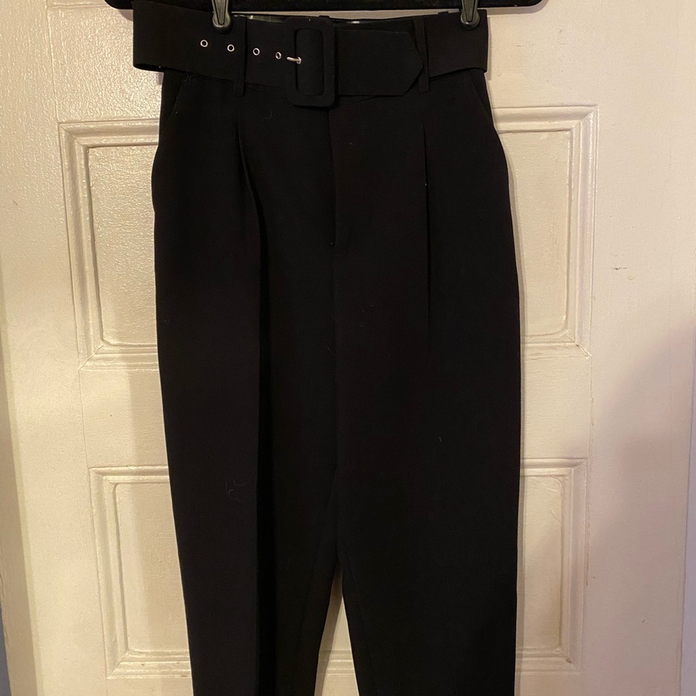 Zara XS straight leg trousers